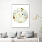 Radial Bliss by KG Studio on GIANT ART - blue abstracts circle