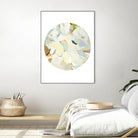 Radial Bliss by KG Studio on GIANT ART - blue abstracts circle