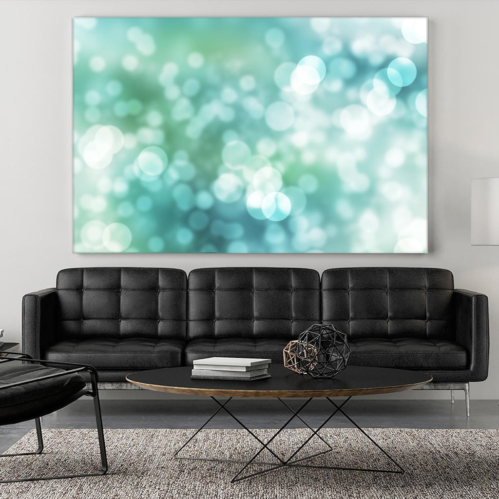 Dreamy Bokeh Seascape by THE Studio on GIANT ART - white abstract
