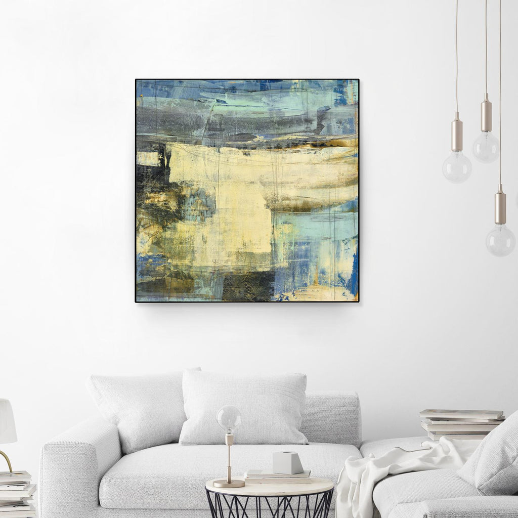 Primary Jetty 2 by Maeve Harris on GIANT ART - beige abstract