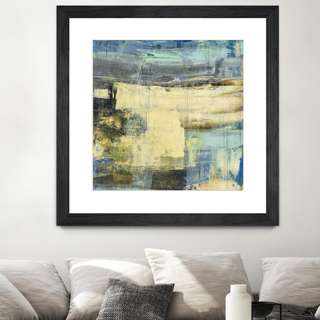Primary Jetty 2 by Maeve Harris on GIANT ART - beige abstract