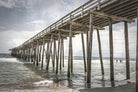 Old Wooden Pier by Lillis Werder on GIANT ART - brown sea scene