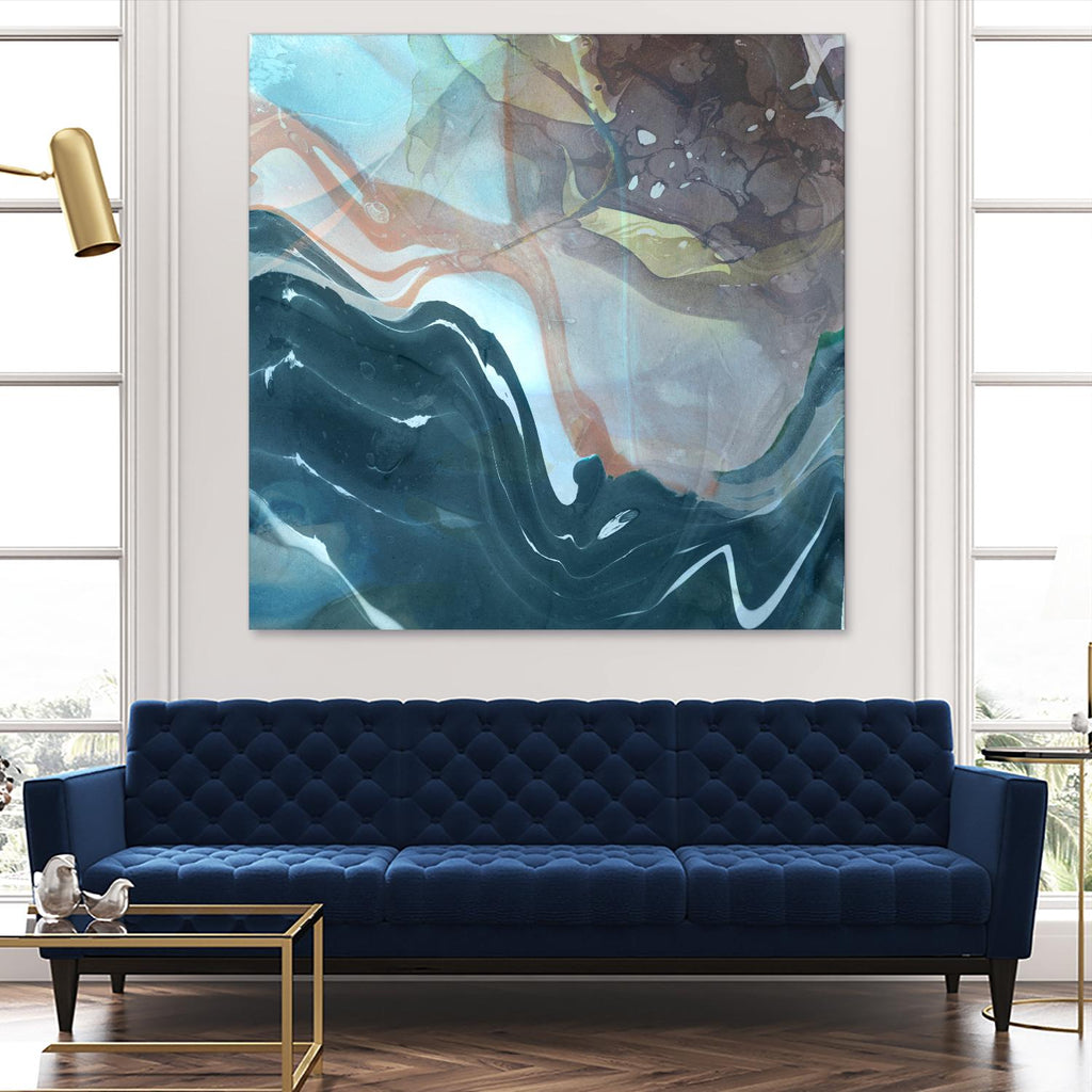 Coastal by THE Studio on GIANT ART - brown abstract