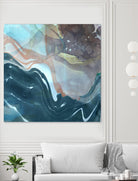 Coastal by THE Studio on GIANT ART - brown abstract