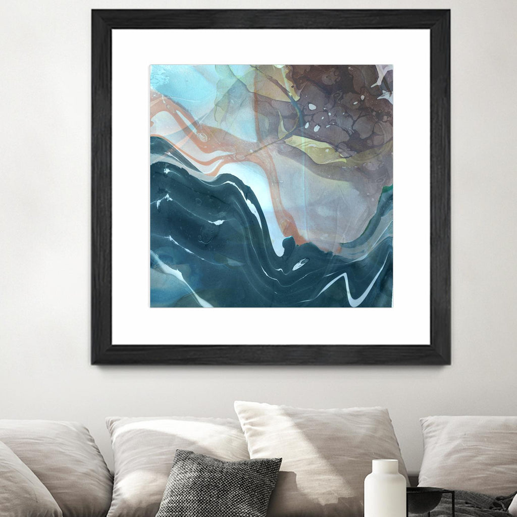 Coastal by THE Studio on GIANT ART - brown abstract