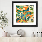 Swirls in Motion by THE Studio on GIANT ART - green abstract