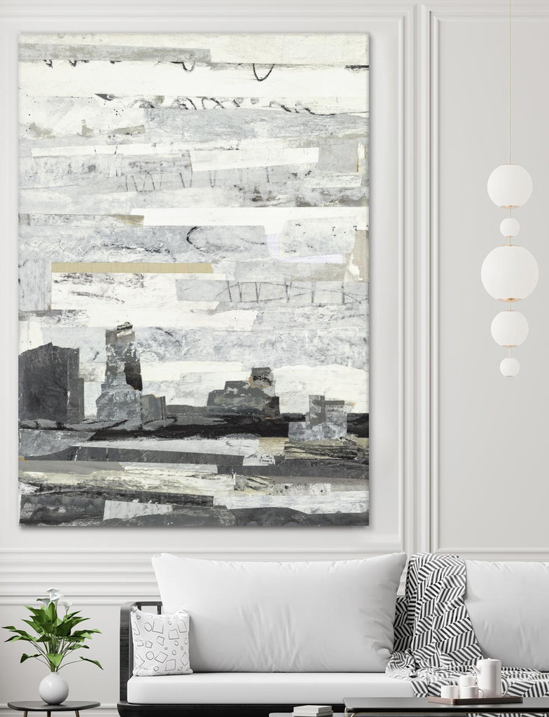 Linear Progression 3 by Kyle Goderwis on GIANT ART - grey abstract