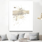 Untitled by PN Studio on GIANT ART - beige abstracts splatter