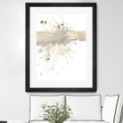 Untitled by PN Studio on GIANT ART - beige abstracts splatter