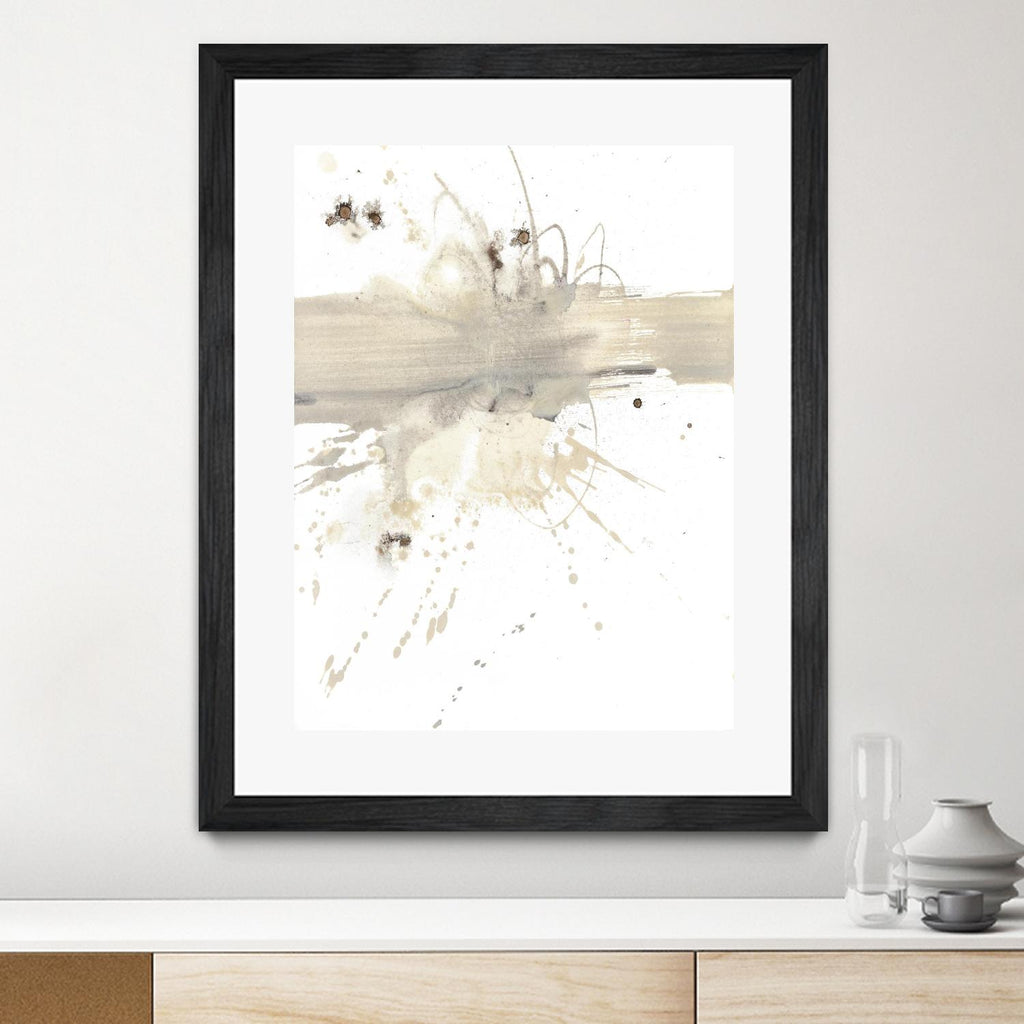 Untitled by PN Studio on GIANT ART - beige abstracts splatter
