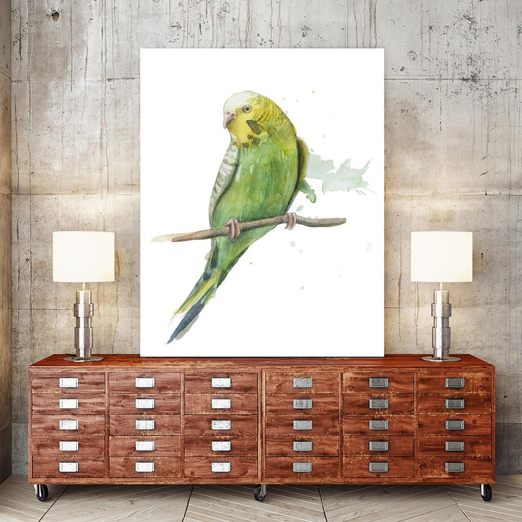 Bird 2 by Harvey, Brenna Harvey on GIANT ART - green animal bird