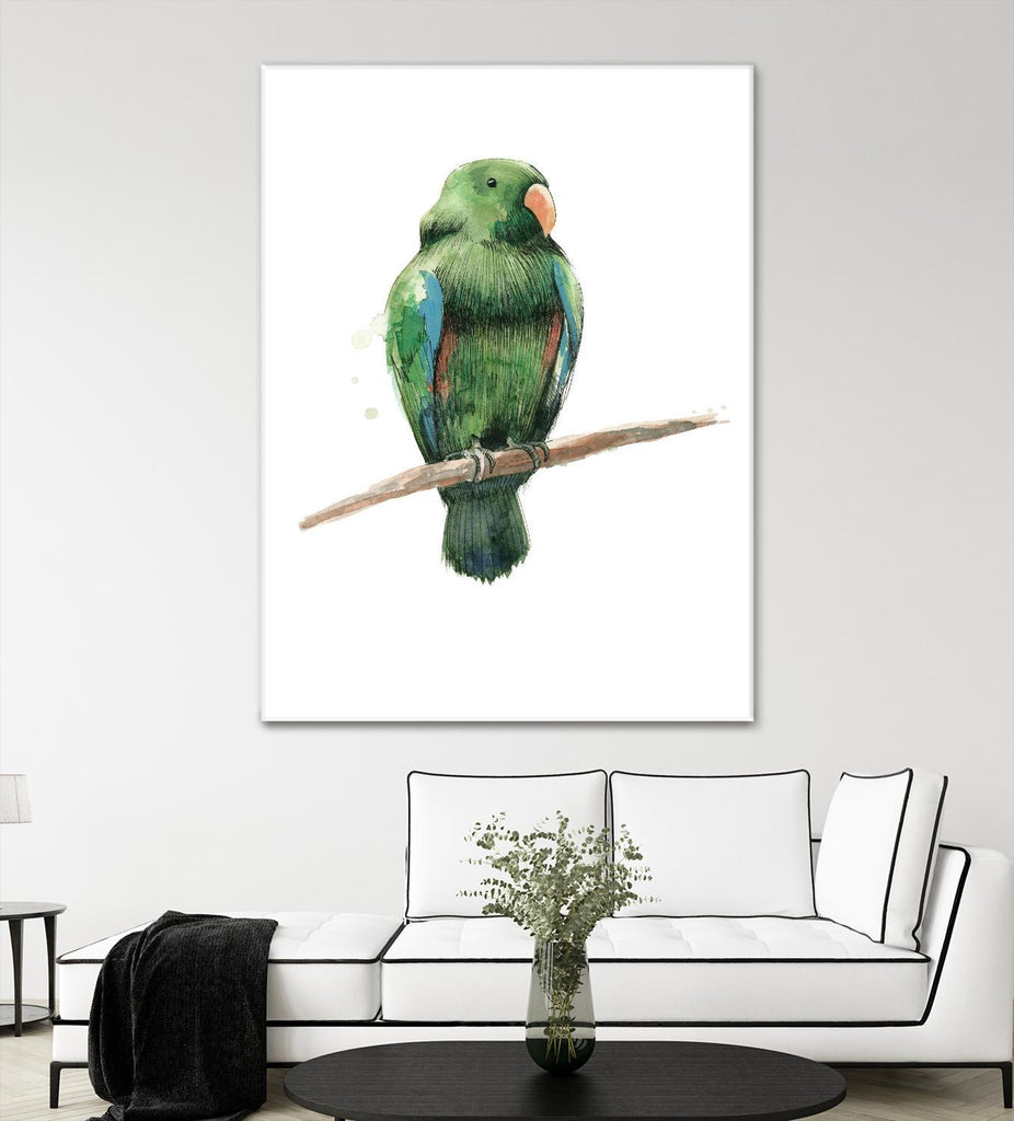 Bird 3 by Harvey, Brenna Harvey on GIANT ART - green animals bird