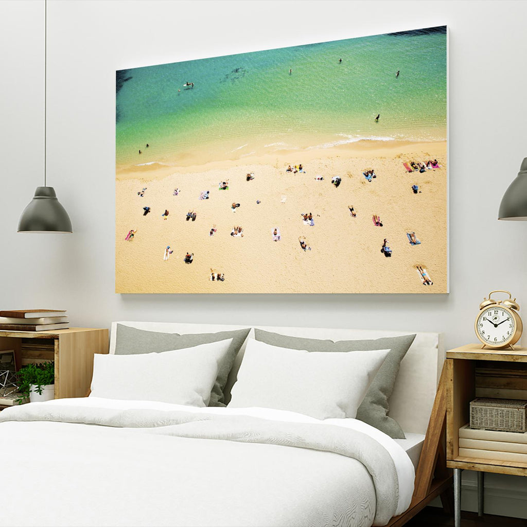 Kaimana Beach by Shawn Frederick on GIANT ART - beige tropical