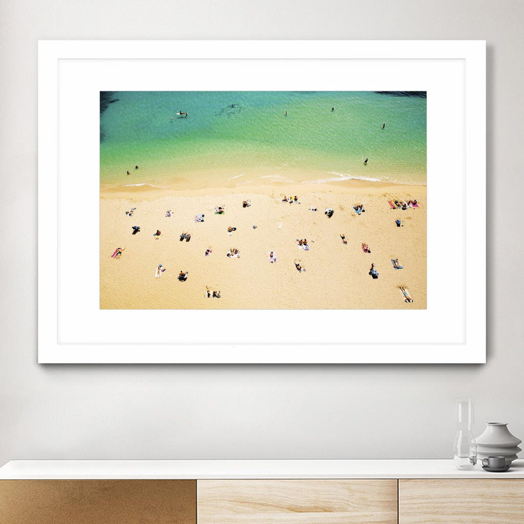 Kaimana Beach by Shawn Frederick on GIANT ART - beige costal sand