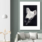 White Horse by Stefano Altamura on GIANT ART - white animals