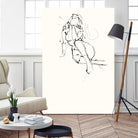 Contour Figure 9 by Stefano Altamura on GIANT ART - black men and women