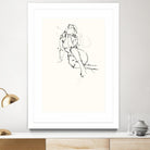 Contour Figure 9 by Stefano Altamura on GIANT ART - white black & white corps nu