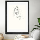 Contour Figure 9 by Stefano Altamura on GIANT ART - white black & white corps nu