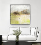 Granulated Peridot by Maeve Harris on GIANT ART - green abstract