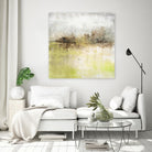 Granulated Peridot by Maeve Harris on GIANT ART - green abstract