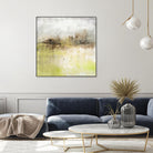 Granulated Peridot by Maeve Harris on GIANT ART - green abstract