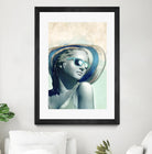 Hipster Statue with Sunhat by THE Studio on GIANT ART - beige figurative