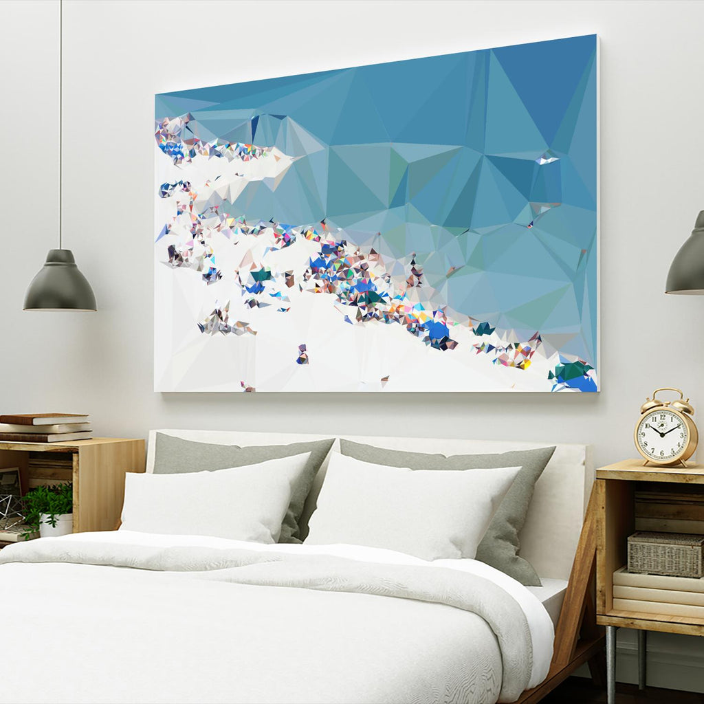 Fractal Beach 1 by THE Studio on GIANT ART - beige contemporary