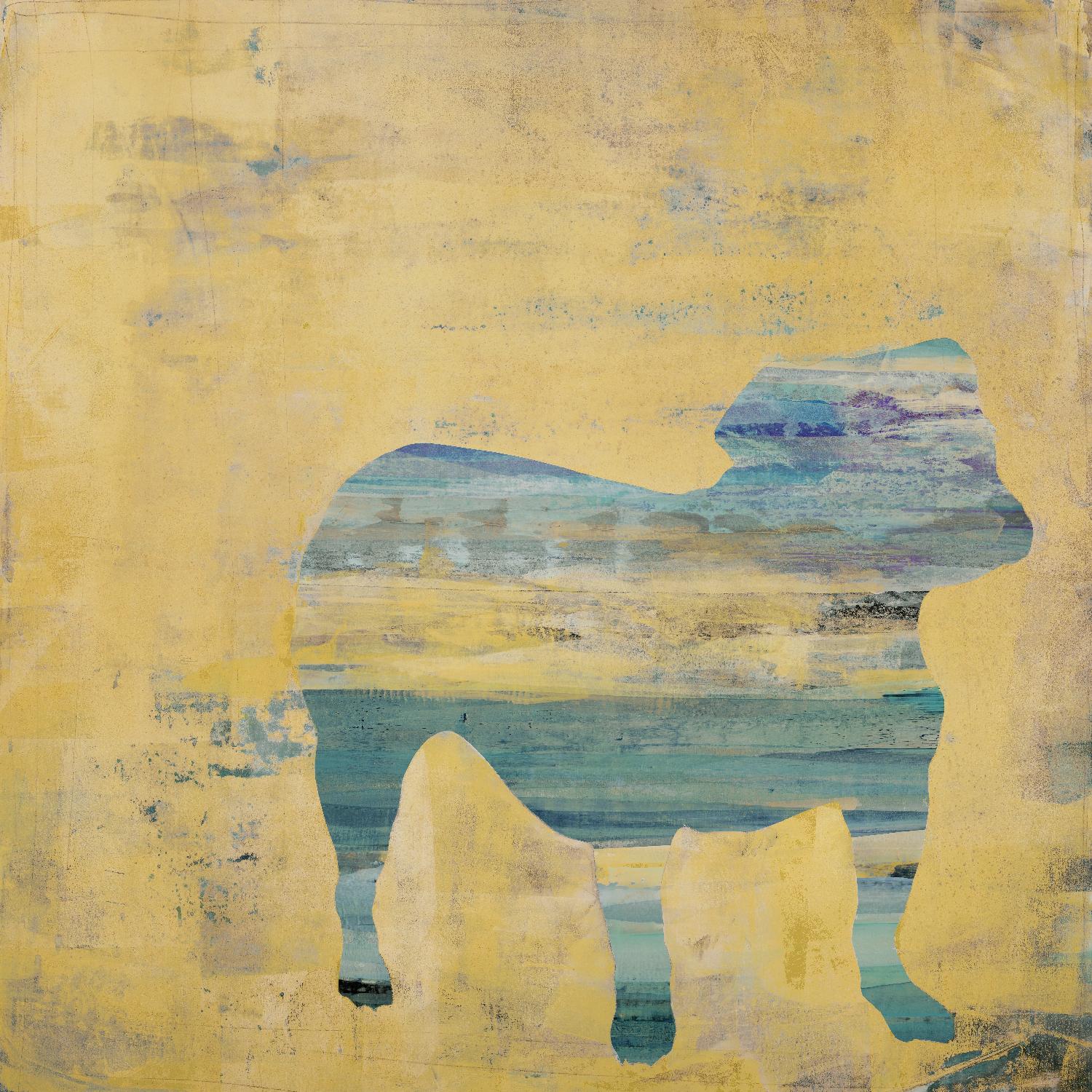 Meilleur ami 3 par Harris, Maeve Harris sur GIANT ART - beige animaux chien