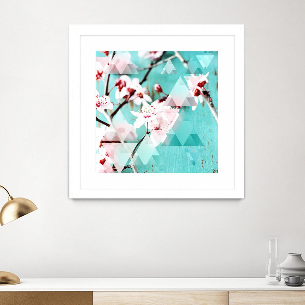 Crystalized Cherry Blossoms by THE Studio on GIANT ART - pink contemporary