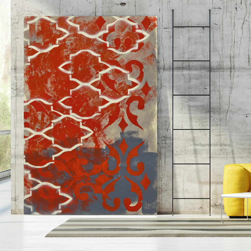 Cherry Pintura 1 by Sid Rativo on GIANT ART - orange abstract