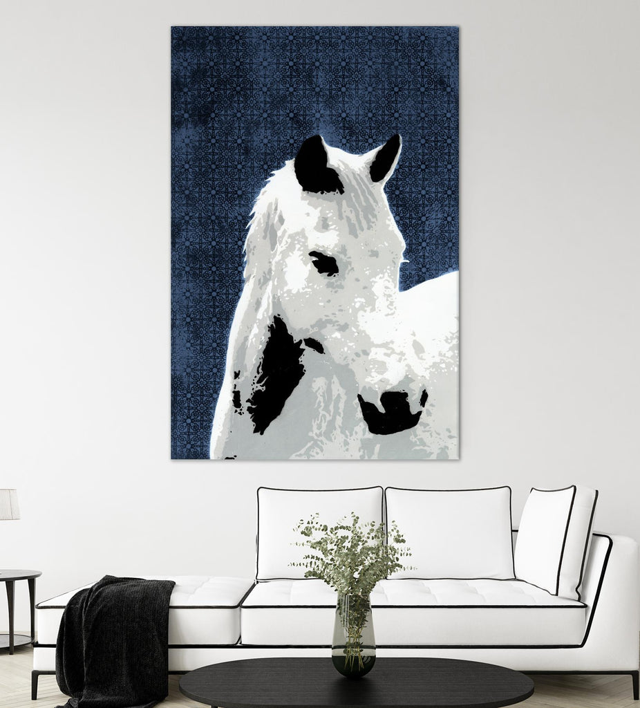 Horse by Urbansoule on GIANT ART - grey contemporary