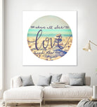 Love Each Other Deeply by THE Studio on GIANT ART - brown photo art
