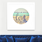 Love Each Other Deeply by THE Studio on GIANT ART - brown photo art