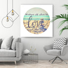 Love Each Other Deeply by THE Studio on GIANT ART - brown photo art