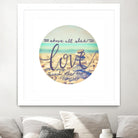 Love Each Other Deeply by THE Studio on GIANT ART - brown photo art