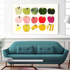 Apples to Apples by Emma Jones on GIANT ART - white still life
