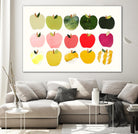 Apples to Apples by Emma Jones on GIANT ART - white still life