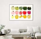 Apples to Apples by Emma Jones on GIANT ART - white still life