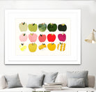 Apples to Apples by Emma Jones on GIANT ART - white still life