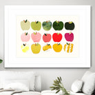 Apples to Apples by Emma Jones on GIANT ART - white still life