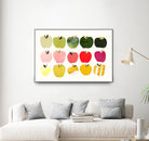 Apples to Apples by Emma Jones on GIANT ART - white still life