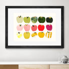 Apples to Apples by Emma Jones on GIANT ART - white still life