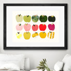 Apples to Apples by Emma Jones on GIANT ART - white still life