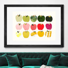 Apples to Apples by Emma Jones on GIANT ART - white still life