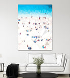 Beach Fragments A by THE Studio on GIANT ART - beige contemporary