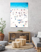 Beach Fragments A by THE Studio on GIANT ART - beige costal beach