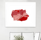 Pooling 8 by EJ Studio on GIANT ART - pink abstracts paint