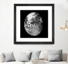 Abstract Moon Phase 7 by THE Studio on GIANT ART - white maps