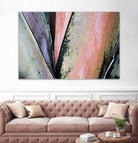 Contemporary Palm Leaves 1 by THE Studio on GIANT ART - brown contemporary