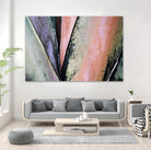 Contemporary Palm Leaves 1 by THE Studio on GIANT ART - brown contemporary